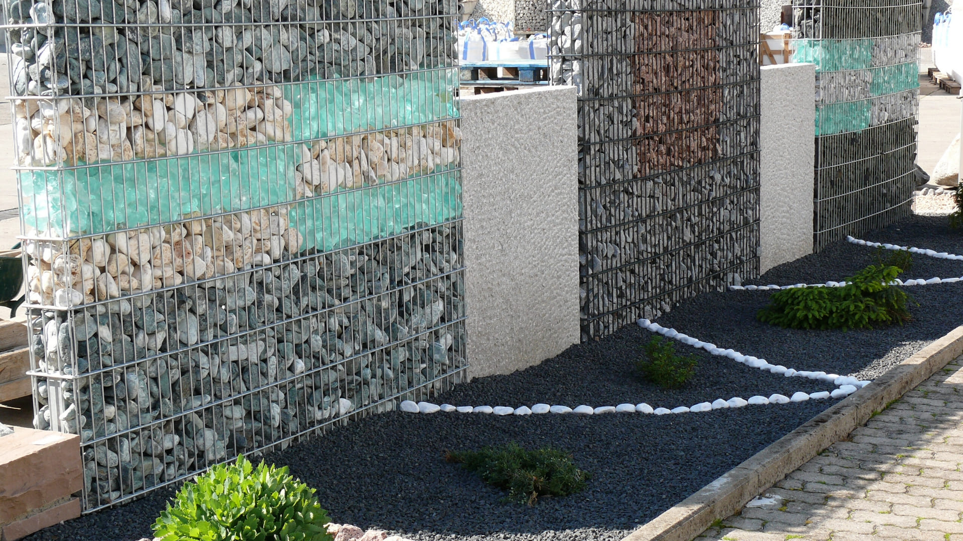 Natursteine-Frankenhardt-Sichtschutz-Glas Natursteine Frankenhardt